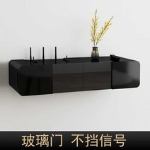 셋탑박스 티비 선반 보관함 콘센트가리개 무타공, Q