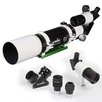 스카이와처 Sky-Watcher 에보스타 80 APO 이중 굴절 휴대용 광학 튜브 저렴한 천체 사진 및 시각 천문학을 위한 제품 (S11100)) 118019, ProED 80 APO