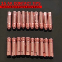 용접노즐 팁 가스 토치 접촉, 4.5 pcs  10mm