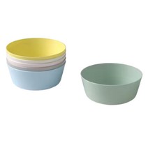 이케아 칼라스 어린이 유아 밥그릇세트 어린이집 이유식그릇 6p