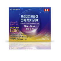 고려제약 프리미엄 프레쉬 오메가3 1200, 180캡슐, 5개