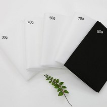 원단킹 비말방지 마스크 부직포필터]30g 40g 50g 4종(3702068), 50g(화이트)