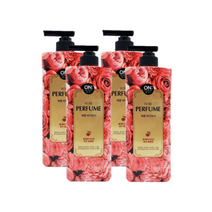 [트윈스몰] 온더바디 퍼퓸 바디워시 로즈부케향 865ml, 4