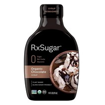 알엑스슈가 맛있는 비건 케이크 시럽 메이플 맛 473.2ml, 초콜릿 시럽