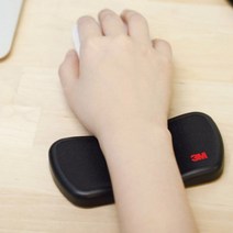 3M 움직이는 마우스손목받침대 블랙 손목받침쿠션 마우스손목패드 마우스받침, 상세페이지 참조