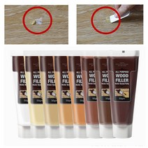 조색실리콘 2개 찢어진 장판 이음새 부분 보수 밤색 실리콘 매꾸미 목재용 퍼티 목재메꿈이, 내추럴, 마호가니