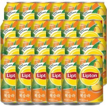 롯데칠성 립톤 아이스티 복숭아 립톤 355ml 24 뚱캔