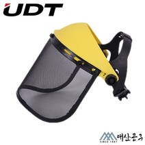 스틸 와이어 예초기날 안전날 잡초 풀 이끼 제거 벌초, 옵션11 UDT 안면보호구 UD-FS2