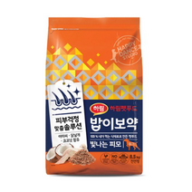 밥이보약 하림펫푸드 전연령 빛나는피모 건식 강아지 사료, 5개