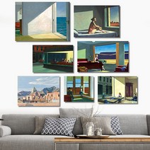 유홍아트 에드워드 호퍼 그림 액자 No112 프레임 3호(27x19cm) (5615630), 6. High Noon
