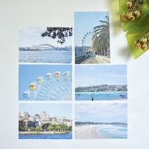 메리필름 호주 시드니 여행 엽서 set (6장)