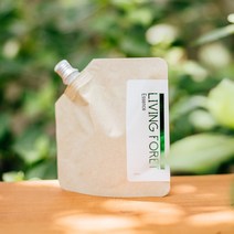 리필용 리빙포레 EWG 에센스 파우치 100ml 이중기능성 순한 화장품 미백 주름개선 보습 진정 영양 탄력, 단품