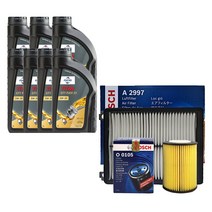 그랜저IG 3.3 가솔린 훅스 타이탄 플렉스 23 5W30(7L) 보쉬패키지