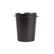 커피그라인더 지능형 커피 도징 컵 51/58mm 에스프레소 그라인더 기계용 파우더 피더 부품 스테인레스 스틸, [02] Black, [02] 58mm