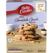 베티크로커 밀크 초콜릿 청크 쿠키 믹스 485g Betty Crocker Milk Chocolate Chunk Cookie Mix, 1팩