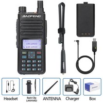 신제품 Baofeng DR-1801 장거리 듀얼 밴드 DMR 디지털/아날로그 워키 토키 티어 1 & 2 II 타임 슬롯 업그레, 10 as pic show