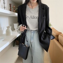 파즈마 소매 버튼 정장 자켓 P220015