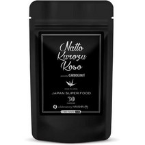 낫토 키나아제 × 흑초 | 다이어트 보충제 효소 농축 30 캡슐이 들어간 104483, one option, one option