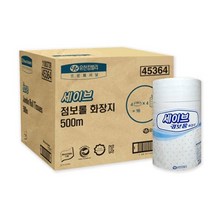세이브 점보롤 화장지 500m 16롤(1겹)