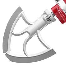 키친에이드 믹서 액세서리 유연한 실리콘 가장자리가 있는 4.5-5쿼트 플랫 비터 패들 주방 보조 액세서리 키친에이드 틸트 헤드 스탠드 믹서용 볼 스크레이퍼