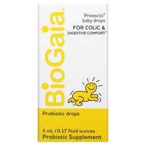 바이오가이아 BioGaia Colic & Digestive 프로덴티스 베이비 콜릭 & 다이제스티브 드롭스 5ml, 1팩