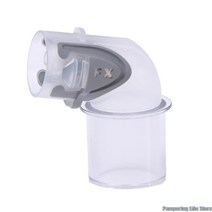 1 Pc Resmed Mirage FX 팔꿈치 교체 PVC 회전 CPAP 튜브 쿠션 커넥터 건강 관리