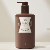 타입넘버 바디워시 500ml 3종 택 1 (핸드크림 10ml ) 110145, No.50 소울워터