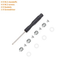 M.2 SSD 마운트 스크류 드라이버 용 노트북 스크류 육각 너트 장착 M.2 SSD 장착 나사 키트 forasus motherbo, 1 12 PC를 설정합니다