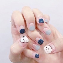 떨샵 여름 네일팁 페스티벌 네일팁 포인트 셀프네일, 2개, NAIL-N45