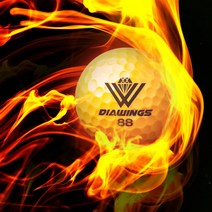 다이아윙스 골프공 비거리전용 M2 M3 M5, M5_오렌지, 50구