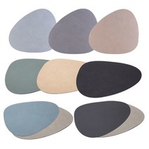 CNTCSM 린드디엔에이 커브 테이블매트 라지, 올리브그린, 하나