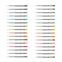 유니 스타일핏 중성펜 리필 0.28mm 0.38mm UMR-109, 골든옐로우(69)