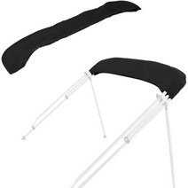 MSC 600D Bimini 탑 스토리지 부트, 블랙입니다., 73-78