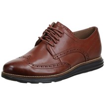 Cole Haan 남성용 오리지널 그랜드 쇼트윙 옥스포드 신발 그레이 카모 266332