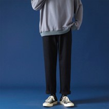 브이와이 남자 세미 와이드핏 청바지 귀여운 롤업 데님 팬츠