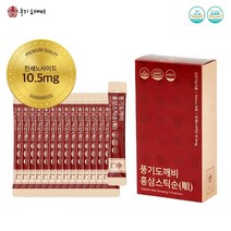 [추석 선물] 풍기도깨비 6년근 홍삼스틱 순 실속벌크포장 진세노사이드 10.5mg, 600포, 10ml/진세노사이드10.5mg