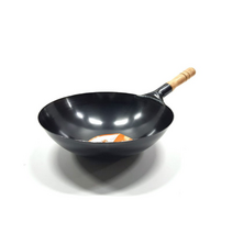 무쇠웍 중화 중식 중국 웍 중국집팬 환진 북경팬 30cm, 철 손잡이