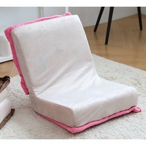 블루밍홈 비스켓 좌식의자 2 COLOR 패브릭, 비스켓-핑크
