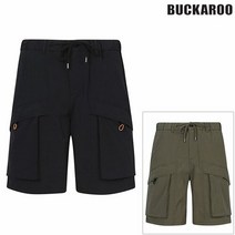 버커루진 [버커루]안티박테리아 카고 밴딩반바지(B222PT494P)