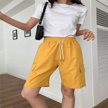 다잇템_패션 여자 아메카지 트랙수트 포켓 SS 반바지