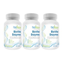 바이오트레이스 (BIOTRACE) 바이오 바이탈 엔자임 60 캡슐 X 3개, 180캡슐, 1세트