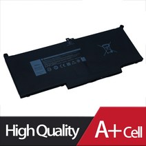 노트북 배터리 호환 notebook battery F3YGT DELL Latitude 12 7000 7280 E7290 E7380 DM3WC 2X39G 76V 60W, 한개옵션0