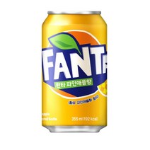 환타 파인애플, 355ml, 6개