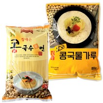 할매손 맛있는 콩국물가루 850g + 콩국수용 면 3Kg