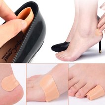 4P 살색 신발 발 뒤꿈치 까짐 보호 쿠션 패드 뒷꿈치 밴드 새 구두 하이힐 물집 방지 쓸림 보호대