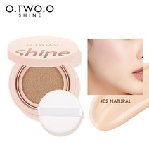 BB크림 비비크림 커버력좋은 o.two.o bb 에어 쿠션 cc 내츄럴 컨실러 롱래스팅 워터프루프 브라이트닝 3색 페이스 베이스 여성용 화장품, 02, 03 02, 한개옵션1