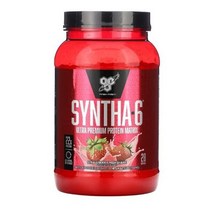 신타식스 단백질 프로틴 BSN Syntha 6 Ultra Premium Protein Matrix 딸기 밀크 쉐이크 2.91 lb (1.32 kg) 마그네슘 칼슘 칼륨