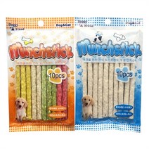 리디아넬 우육피함유 댕댕이 먼치껌 5개 충지예방 이빨관리 (7915084), 우유먼치껌 10p, 종류
