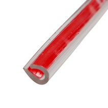 자동차 외곽부품5m u형 범용 자동차 도어 보호 엣지 가드 트림 스타일링 몰딩 스트립 차량용 고무 스크래, 01 Transparent