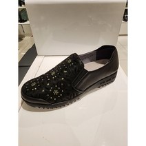 바이네르 349D 여성컴포트화 3CM 생고무창 흑색